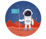 universo astronauta android application logo